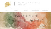 Webseite Regina Gräbner | Therapeutin und Heilpraktiker für Psychotherapie.